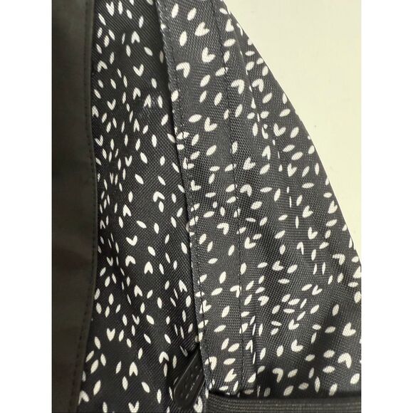 Rare Adidas Linear Graphic Backpack Black White Padded Straps - Picture 10 of 15